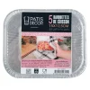 Clearance Cerf Dellier 5 Barquettes de cuisson alu rectangulaires