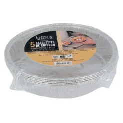Best Cerf Dellier 5 Barquettes de cuisson alu 11 cm