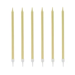 Best Cerf Dellier 12 bougies dorées hautes 13 cm