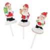 Online Cerf Dellier 3 décors Santa Claus assortis sur pique
