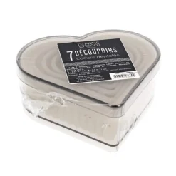 Online Cerf Dellier 7 Découpoirs cœurs cannelés assortis