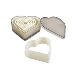 Online Cerf Dellier 7 Découpoirs cœurs lisses assortis