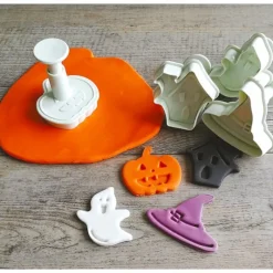 Outlet Cerf Dellier 4 découpoirs éjecteurs Halloween