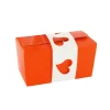 Discount Cerf Dellier 5 Kits "Ballotin Orange 250 g + Fourreau Blanc"