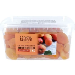 Clearance Cerf Dellier Abricots entiers dénoyautés 1 kg - DDM 08/24