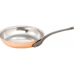 New Cerf Dellier Alliance cuivre poêle ronde 24 cm