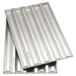 Discount Cerf Dellier Alu-Gaufer plaques à pain pâtissier 600x400 5 baguettes