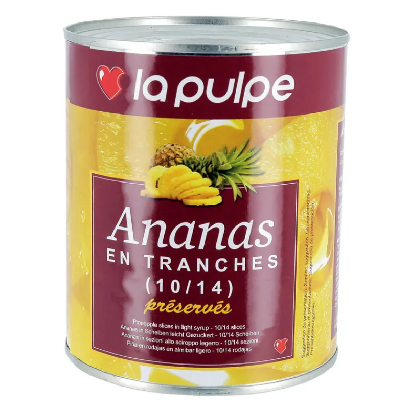Best Cerf Dellier Ananas en tranches 765 g