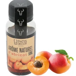 Sale Cerf Dellier Arôme naturel d'Abricot 50 ml