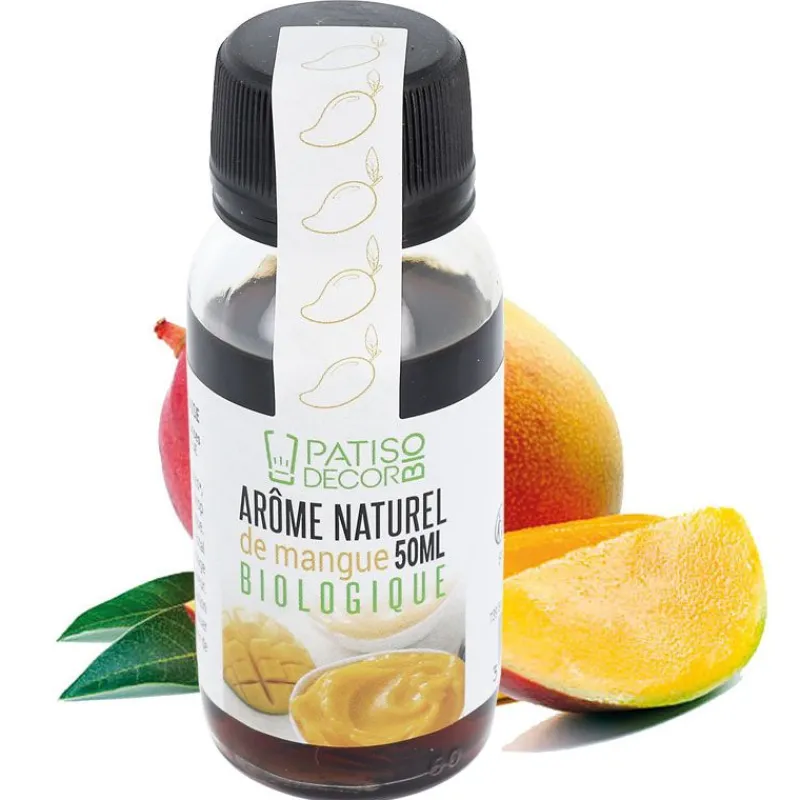 Sale Cerf Dellier Arôme naturel de mangue biologique 50 ml - DDM 03/25