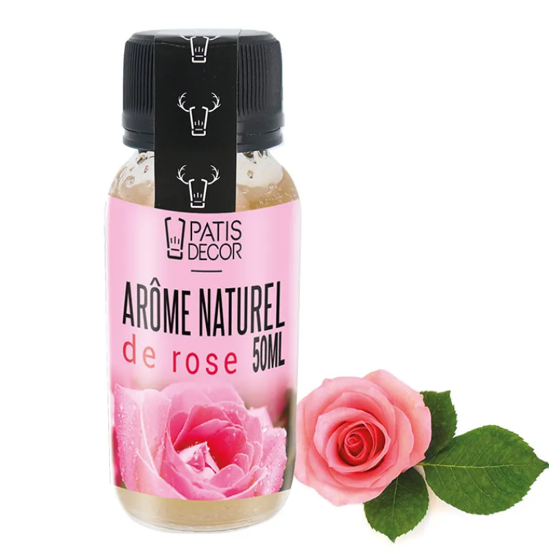 Cerf Dellier Arôme naturel de Rose 50 ml