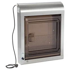 Best Cerf Dellier Armoire de décontamination avec serrure - avec panier fil inox - pour 20 couteaux