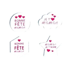 New Cerf Dellier Assortiment chocolats blancs Bonne Fête Maman (x 96) - DDM 10/24