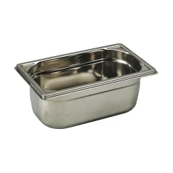 Discount Cerf Dellier Bac gastronorme plein inox - sans anse - GN 1/4 profondeur 20 cm