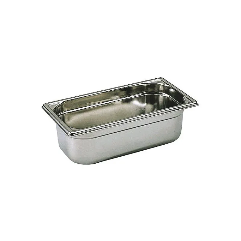 Sale Cerf Dellier Bac gastronorme plein inox - sans anse - GN 1/3 profondeur 25 cm