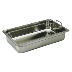 Online Cerf Dellier Bac gastronorme plein inox - avec anses escamotables - GN 1/1 profondeur 10 cm