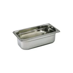 Sale Cerf Dellier Bac gastronorme plein inox - sans anse - GN 1/3 profondeur 5,5 cm
