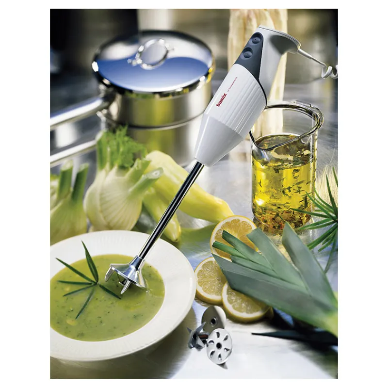 New Cerf Dellier Bamix mixeur Gastro 200 blanc tube 18,5 cm