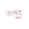 Cerf Dellier Banderoles azyme Je t'aime assorties (x24)