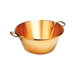 Clearance Cerf Dellier Bassine à confitures extra-forte cuivre 42 cm