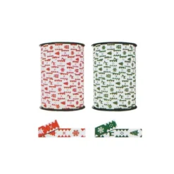 Outlet Cerf Dellier Bolduc blanc Laponie 10 mm (225 m)