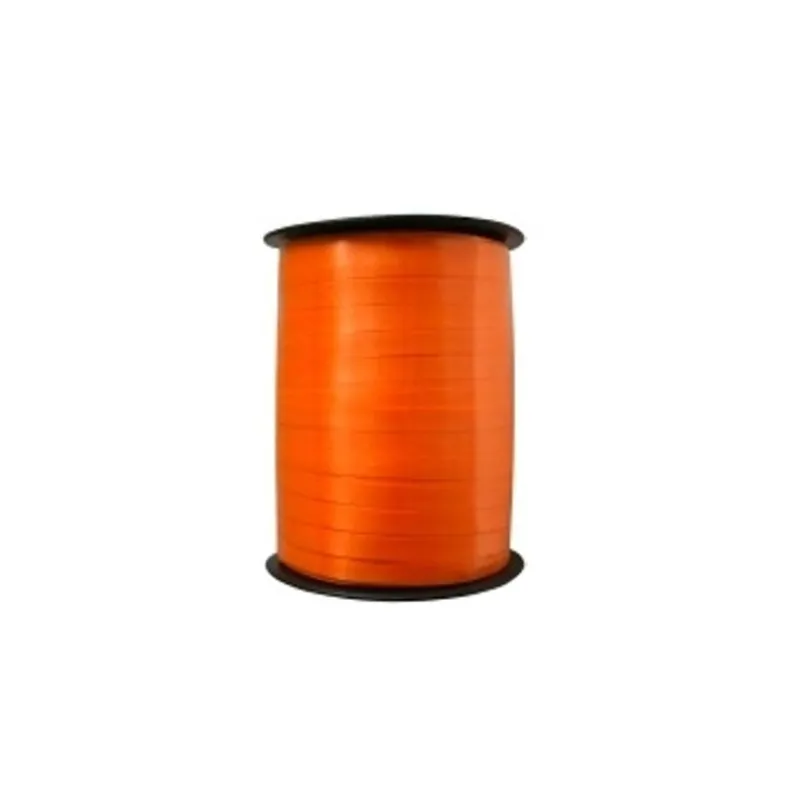 Cerf Dellier Bolduc uni lisse orange 7 mm (500 m)