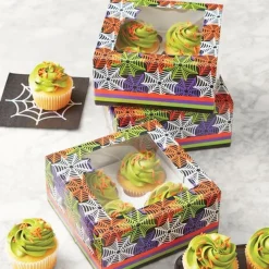 Outlet Cerf Dellier Boîte à 4 cupcakes Halloween Wilton (x 3)