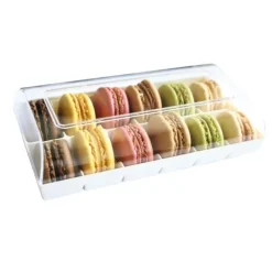 New Cerf Dellier Boîte 12 macarons blanche