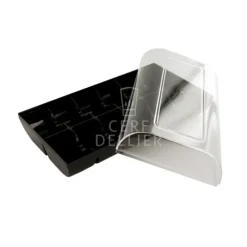 New Cerf Dellier Boîte 12 macarons noire