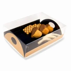 Sale Cerf Dellier Boîte à mignardises 19 x 25,5 + 5 cm noir/or