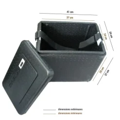 Clearance Cerf Dellier Boîte isotherme 26L avec indicateur de température