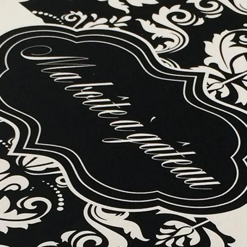 Hot Cerf Dellier Boîte pâtissière arabesques 31 x 31 x 26 cm