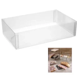 Outlet Cerf Dellier Boîte transparente rectangle 16 x 12 x 2,5 cm (x5)
