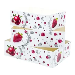 Best Cerf Dellier Boîtes petits-fours Morgane 18 x 12 cm - Hauteur 5 cm (x 100)