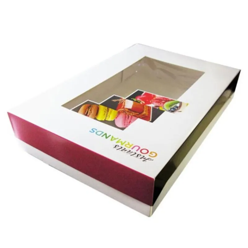 Cerf Dellier Boîtes pâtissières fenêtres 43 x 29 x 6 cm (x 50)