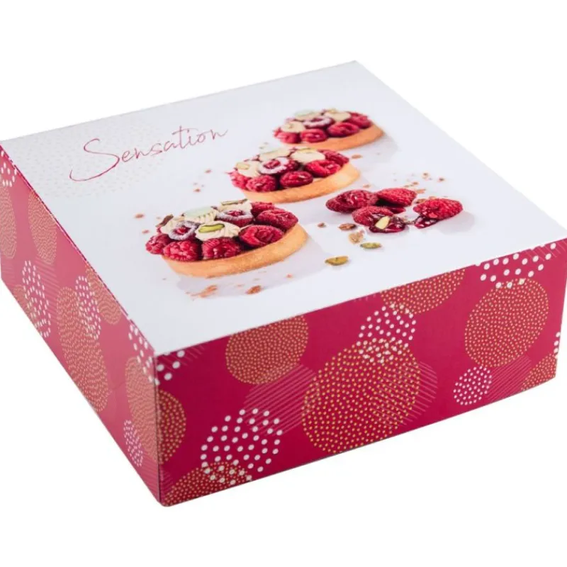 New Cerf Dellier Boîtes pâtissières Pauline 35 x 35 cm Hauteur 8 cm (x 25)