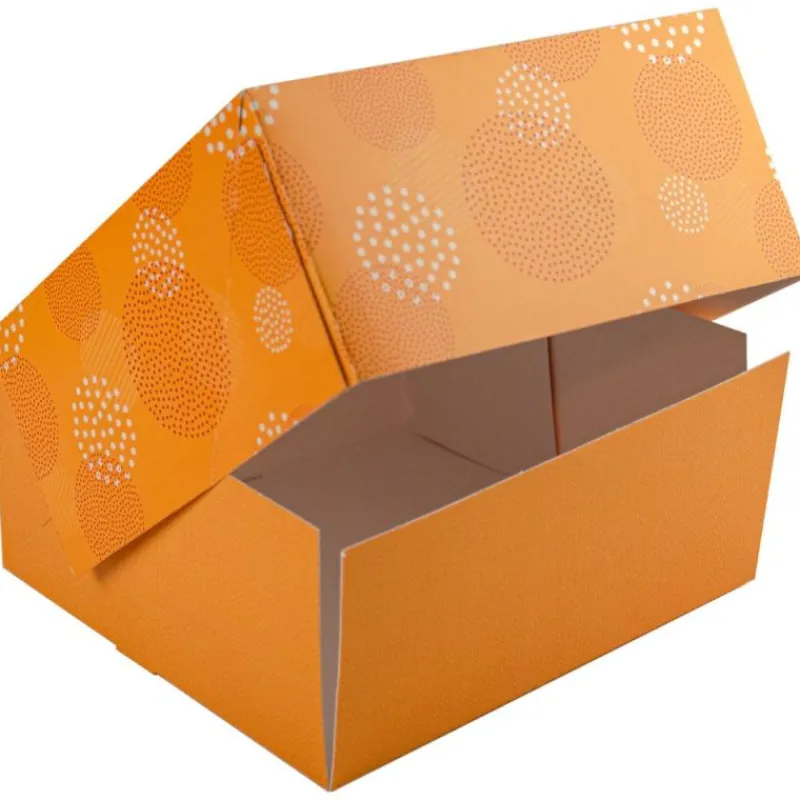 Sale Cerf Dellier Boîtes pâtissières Pauline 26 x 26 cm Hauteur 10 cm (x 25)