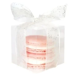 Hot Cerf Dellier Boîtes transparentes 6 x 6 x 6 cm (x 5)