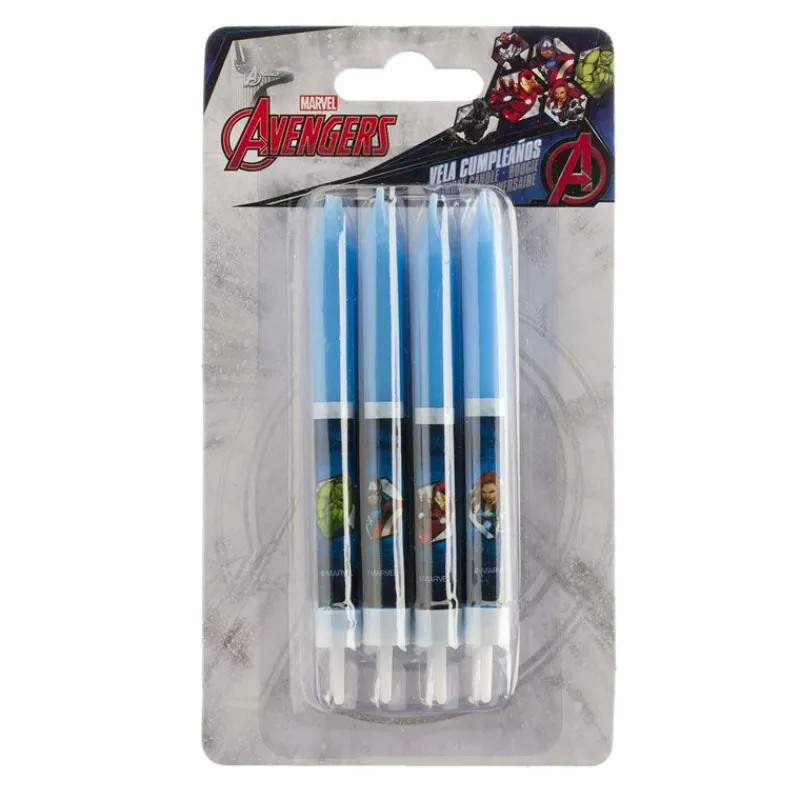 Outlet Cerf Dellier Bougie anniversaire Avengers (x 8)