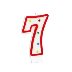 Outlet Cerf Dellier Bougie anniversaire chiffre Fiesta 7