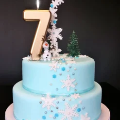 Online Cerf Dellier Bougie anniversaire dorée XXL chiffre 7