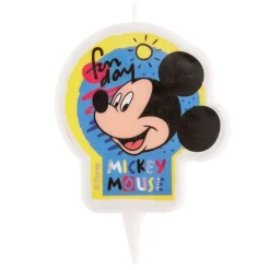 Best Cerf Dellier Bougie anniversaire Mickey 7,5 cm
