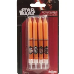 New Cerf Dellier Bougie anniversaire Star Wars (x 8)