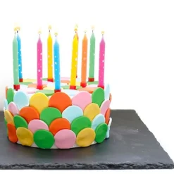 Discount Cerf Dellier Bougies multicolores étoiles (x 10)