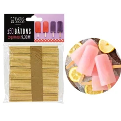 Discount Cerf Dellier Bâtonnets d'esquimaux en bois (± 50)