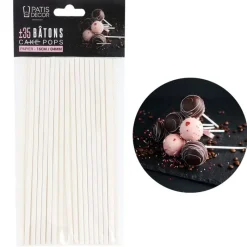 Online Cerf Dellier Bâtons à Cake Pops 16 cm (+/-35)