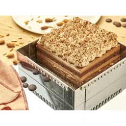 Online Cerf Dellier Cadre à entremets extensible inox 30 à 57 cm De Buyer