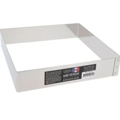 Best Cerf Dellier Cadre à mousse inox H 4,5 cm 22 x 22 cm