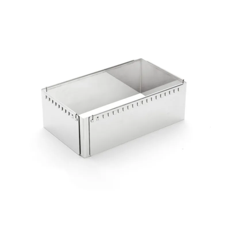 Best Cerf Dellier Cadre extensible inox rectangle Hauteur 5cm De Buyer