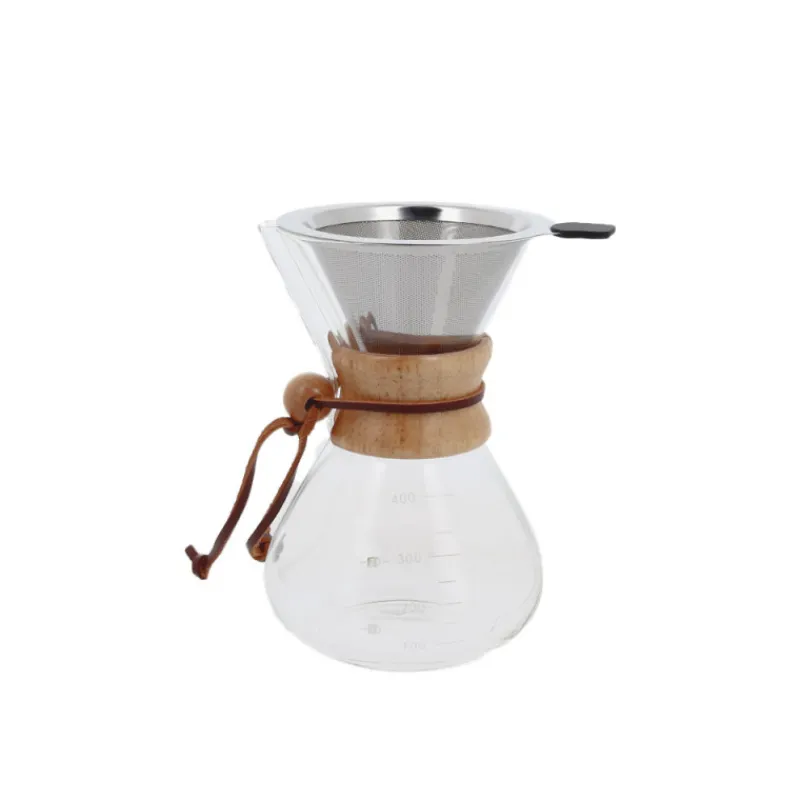 Best Cerf Dellier Cafetière filtre permanent en verre - 400 ml